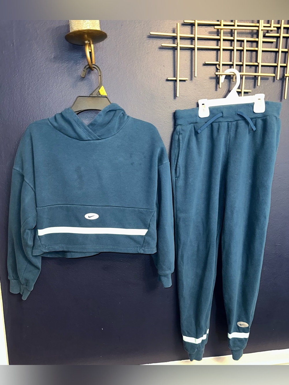 Nike Hooded Sweatshirt & Joggers Set size M